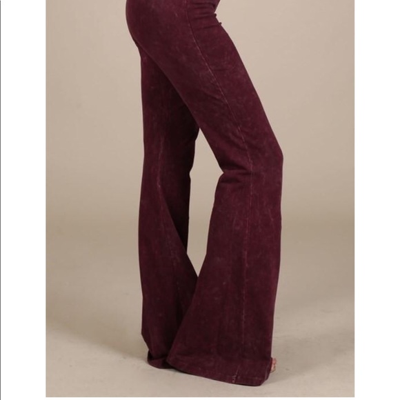 chatoyant bell bottom pants